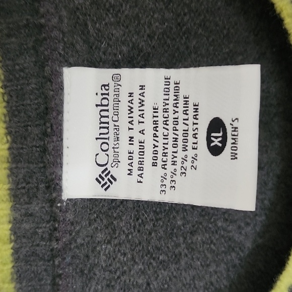 Columbia Fairisle Wool Blend Crewneck Pullover Sweater, Women's XL. - Picture 6 of 9